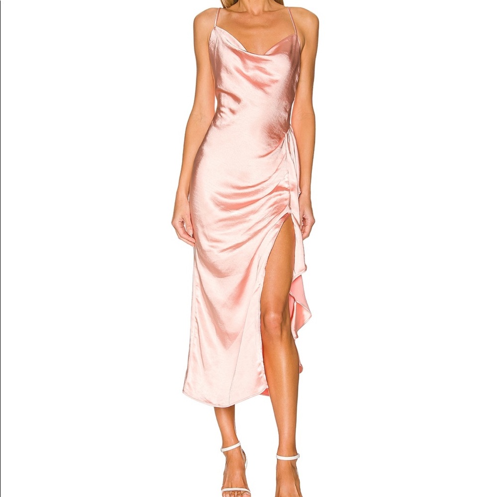 Revolve / Elliatt pink midi dress
